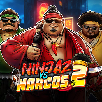 Слот Ninjaz vs Narcos 2 с городскими персонажами